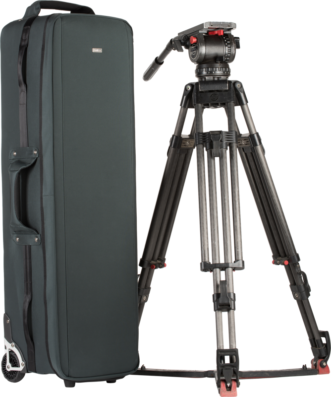 Product Image for Valiza cu role pentru trepiede Think Tank Video Tripod Manager 44, Pacific Slate
